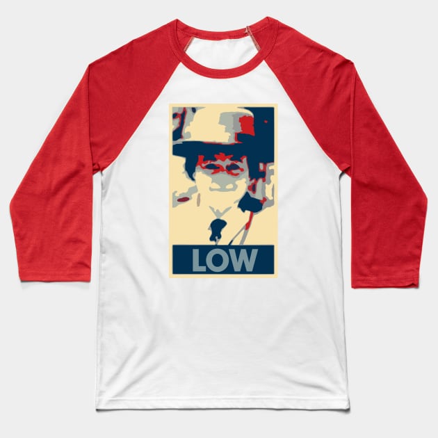 Juliette Gordon Low Political Parody Baseball T-Shirt by ThreadChef